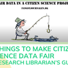 image for FAIR data in citizen science projects