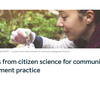 image for Lessons from citizen science for community engagement practice